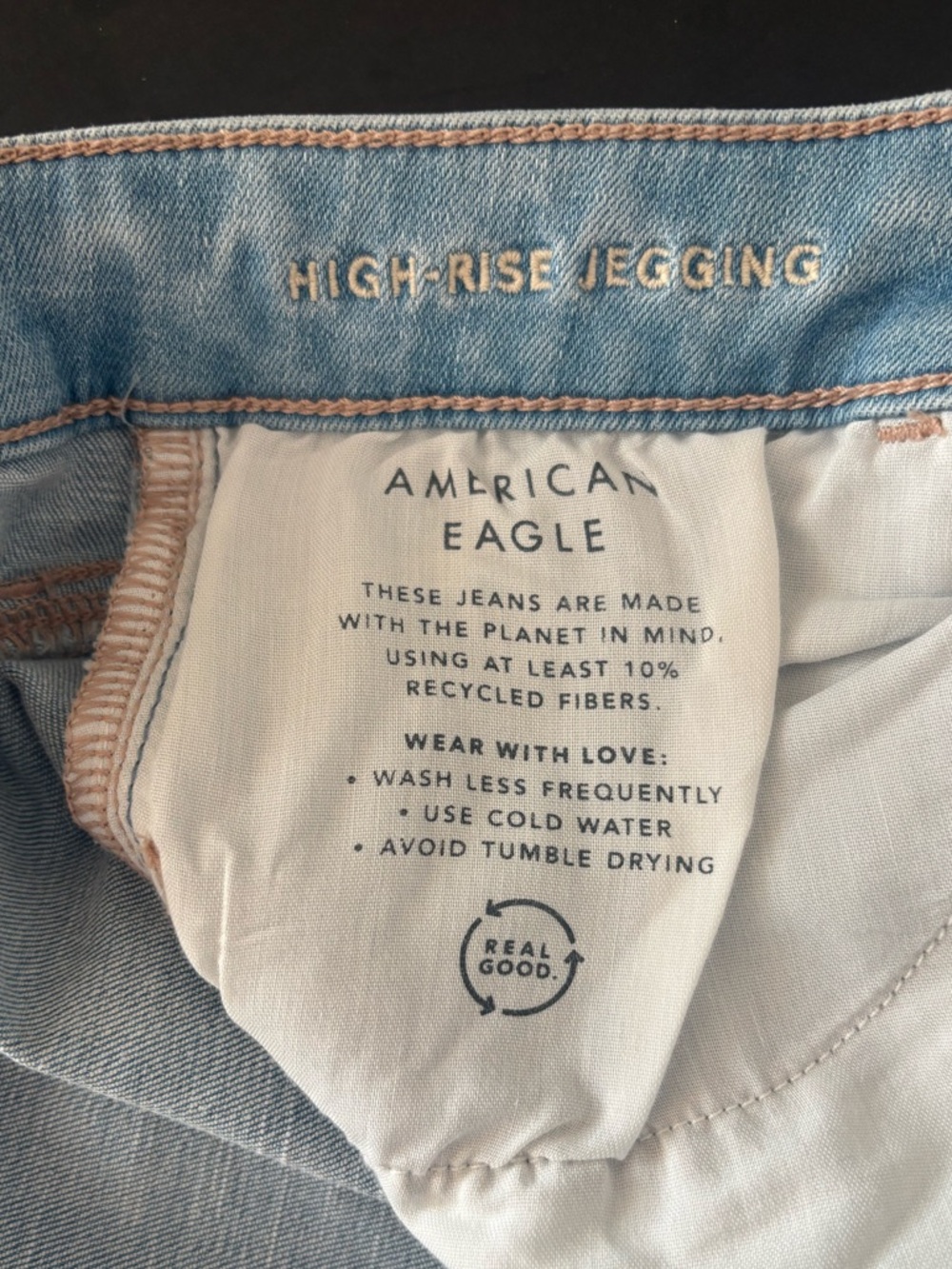 American Eagle Outfitters Light Blue Women's Jeggings - Picture 10 of 10